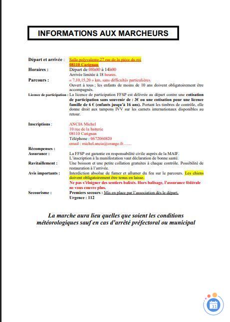 Image Marche populaire internationale (photo 2)