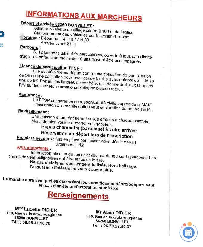 Image 22ème Marche populaire internationale (photo 2)