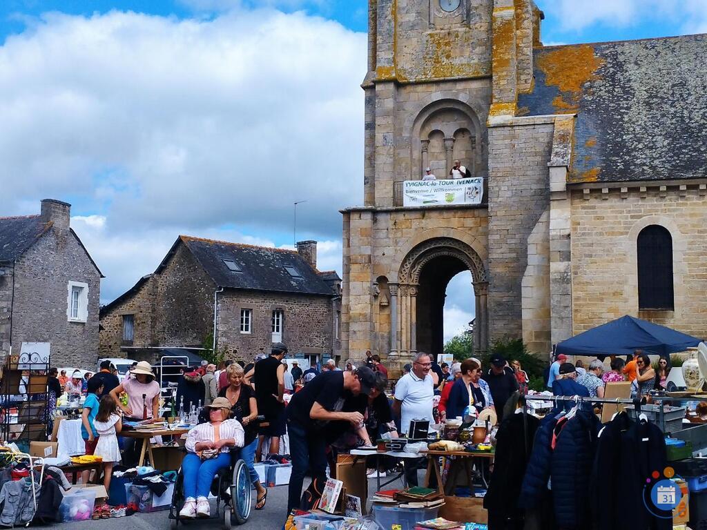 Image Vide-greniers du 15 août du jumelage Yvignac-Ivenack (photo 1)
