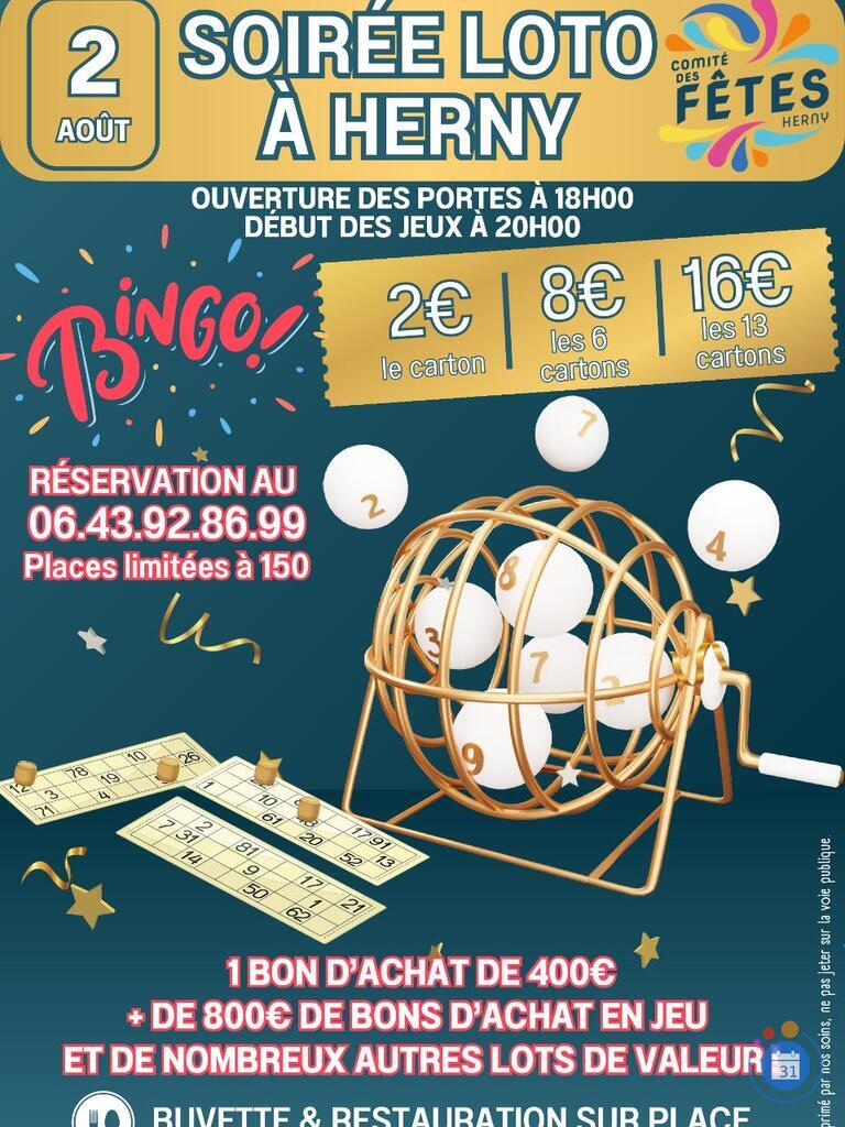 Image Soirée Loto fête patronale Herny (photo 1)