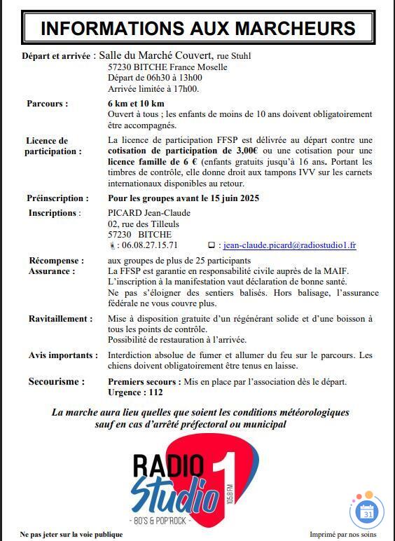 Image marche populaire internationale (photo 2)