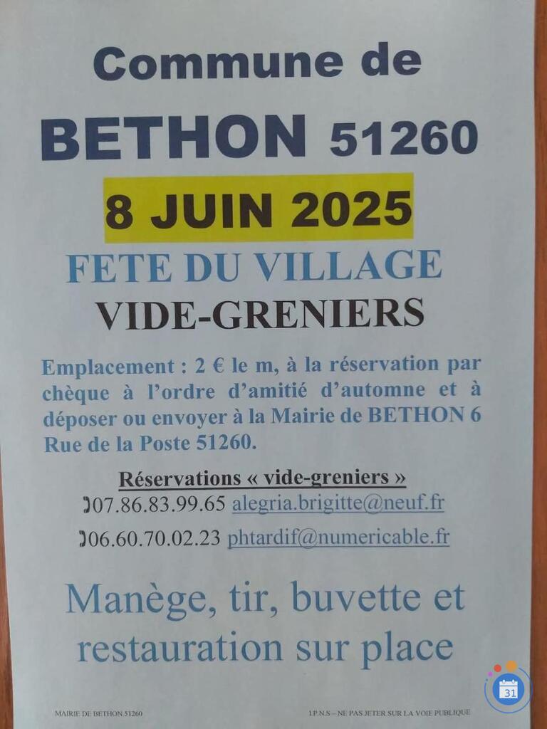 Image vide grenier fete du village (photo 1)