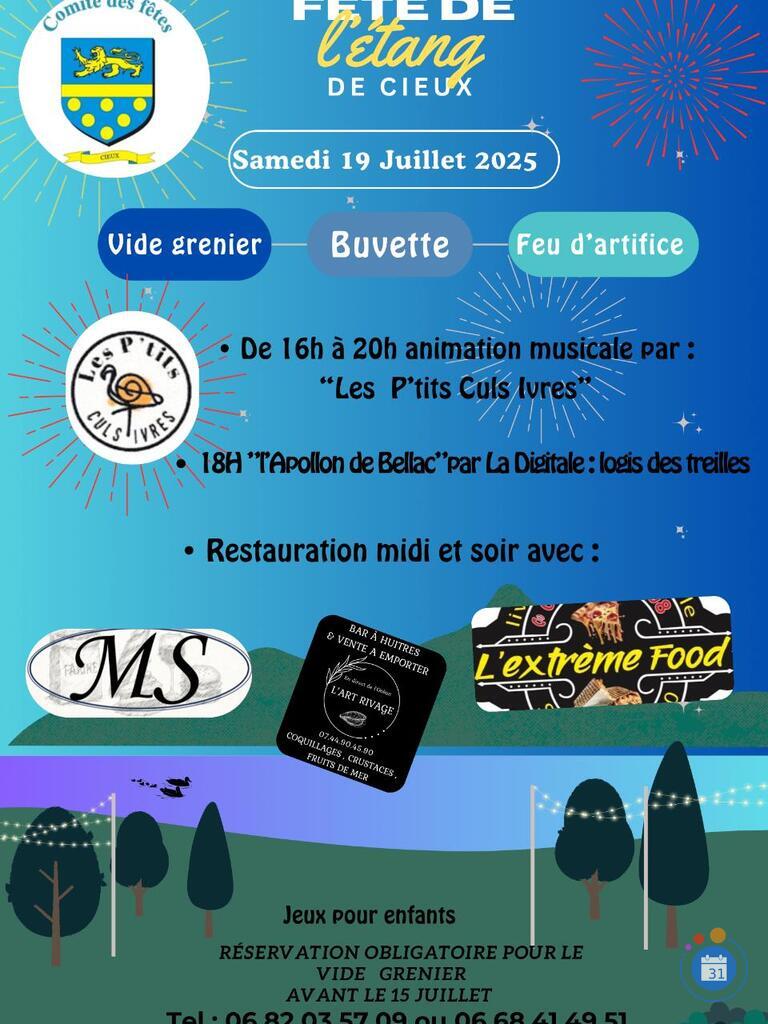 Image Fête de l'étang de Cieux (photo 1)