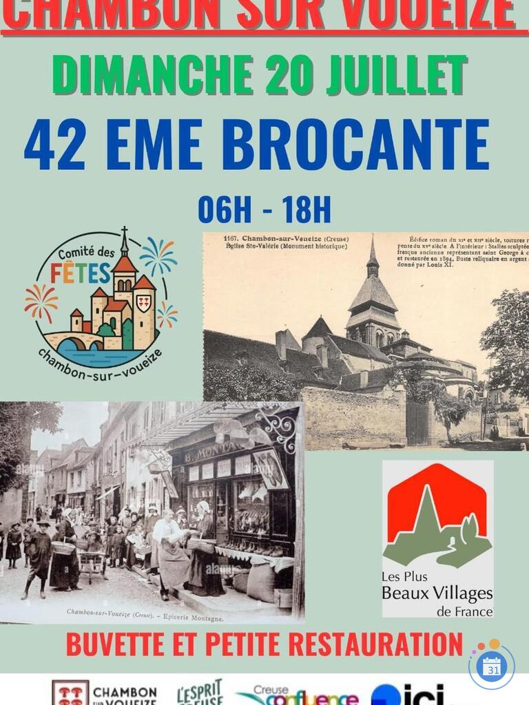 Image 42 eme brocante de chambon sur voueize (photo 1)