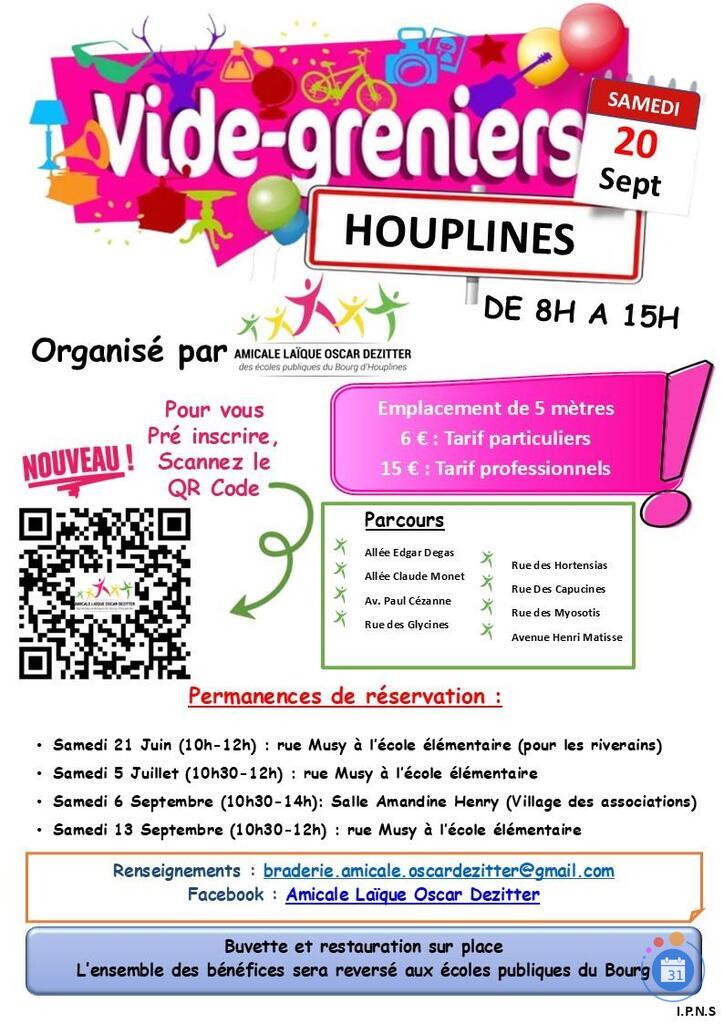 Image Vide-Greniers de l'Amicale Laïque Oscar Dezitter (photo 1)