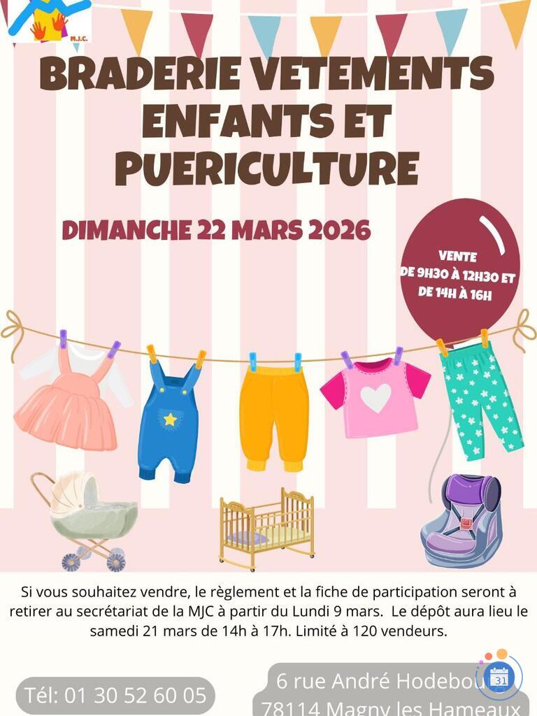 Image Braderie de vêtements et de puériculture (photo 1)