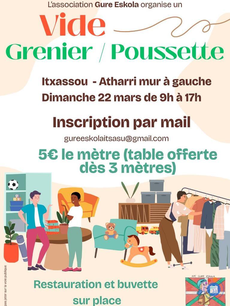 Image Vide grenier poussette (photo 1)