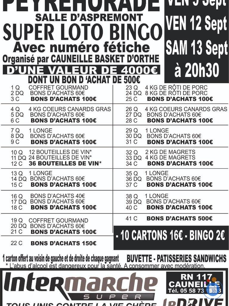 Image SUPER LOTO BINGO avec numéro fétiche (photo 1)
