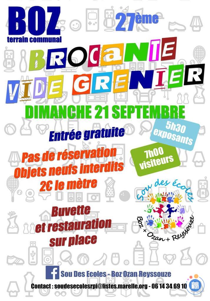 Image Vide grenier de Boz (photo 1)