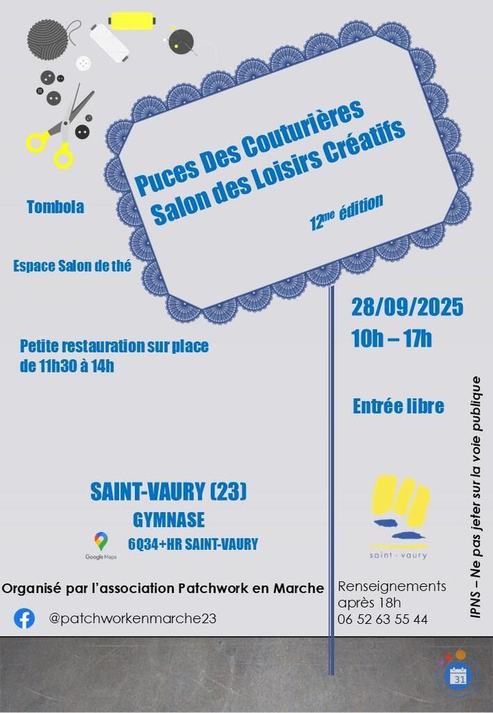 Image Puces des couturières et Salon des loisirs créatifs (photo 1)