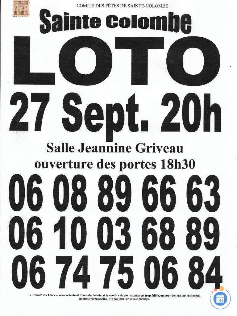 Image LOTO du Comité Des Fêtes (photo 1)