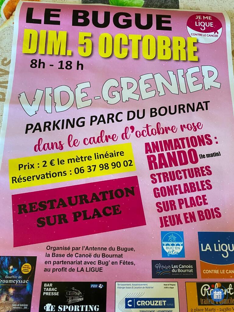 Image Vide Grenier (Octobre Rose) (photo 1)