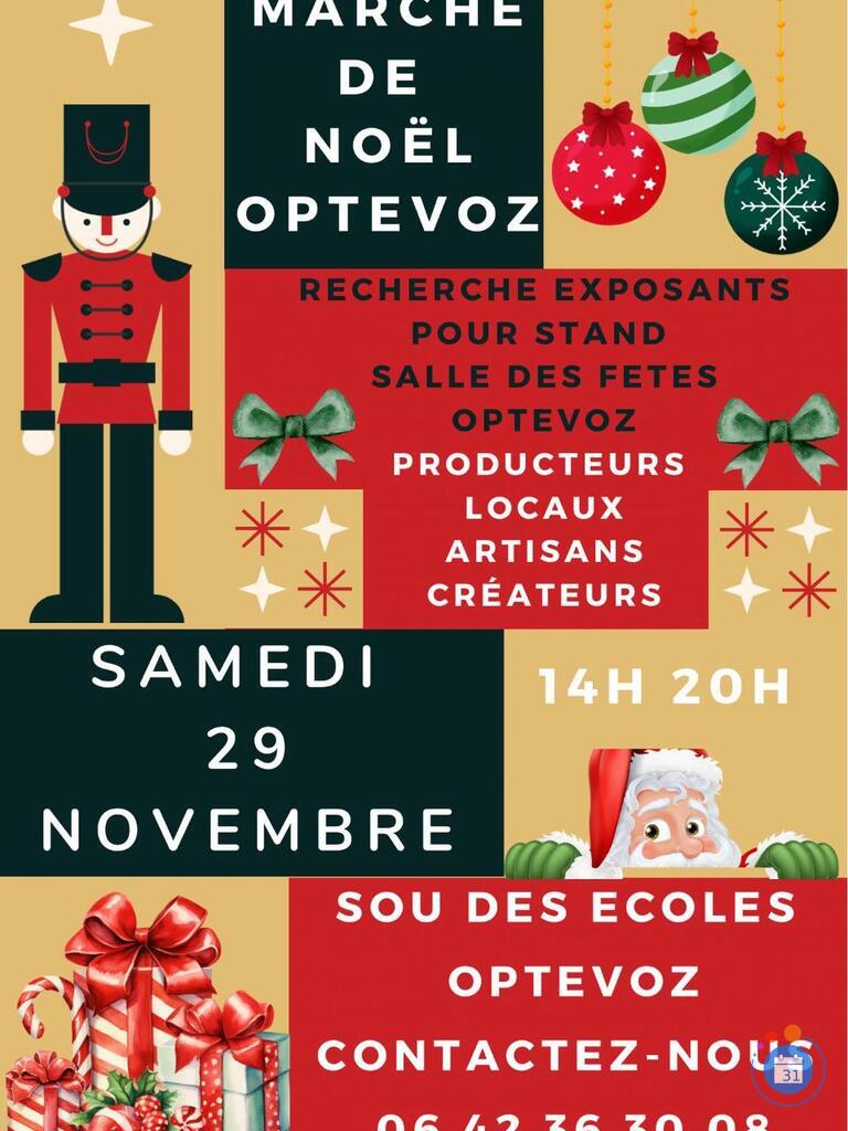Image Marché de Noël du Sou des Écoles d'Optevoz. (photo 1)