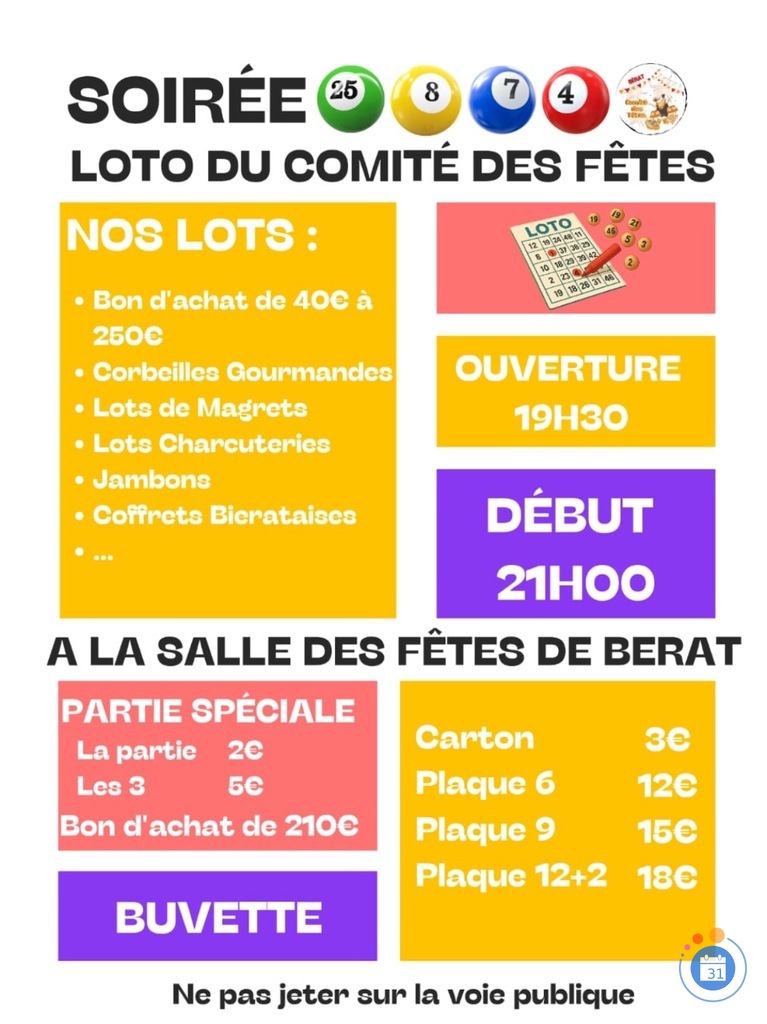 Image Loto du Comité des fêtes (photo 1)