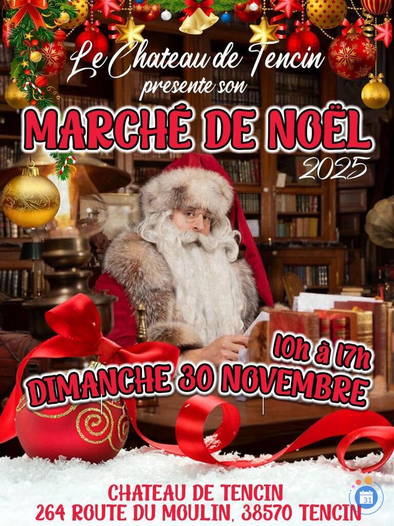 Image marché de Noel château de Tencin (photo 1)