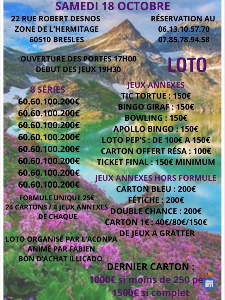 Image Super loto (photo 1)