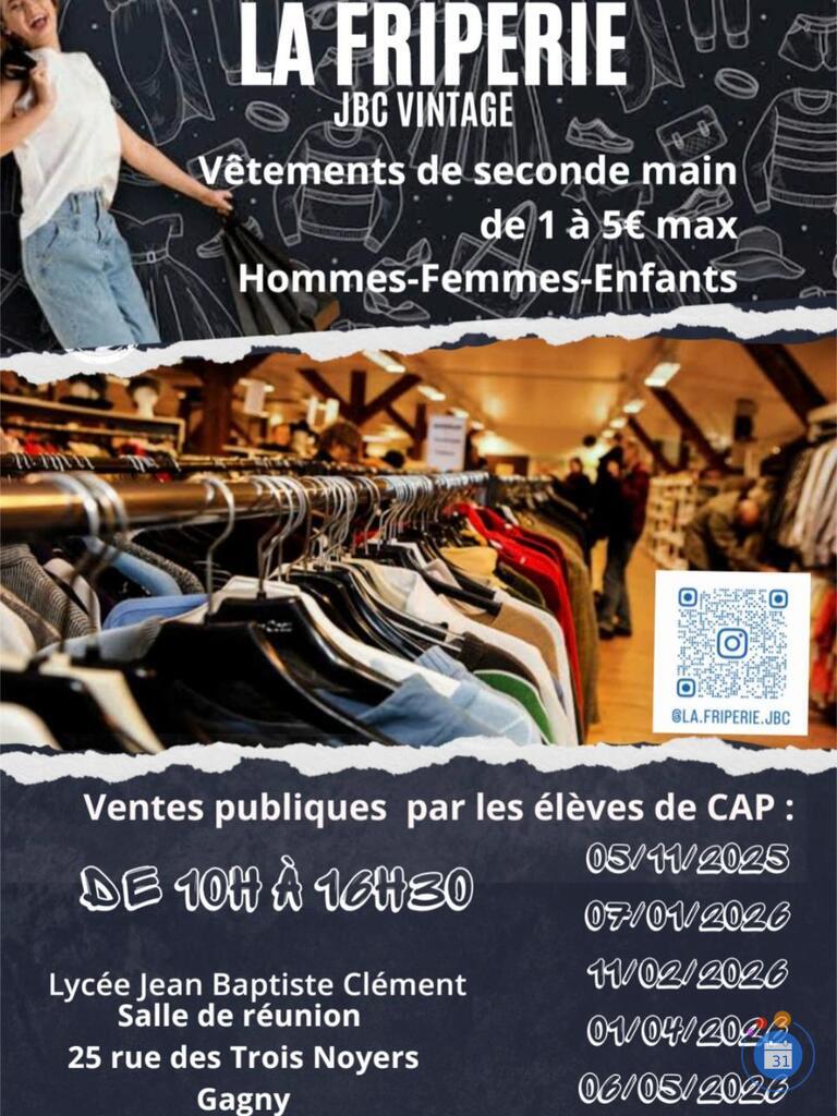 Image Friperie éphémère Homme, Femme et enfant (photo 1)