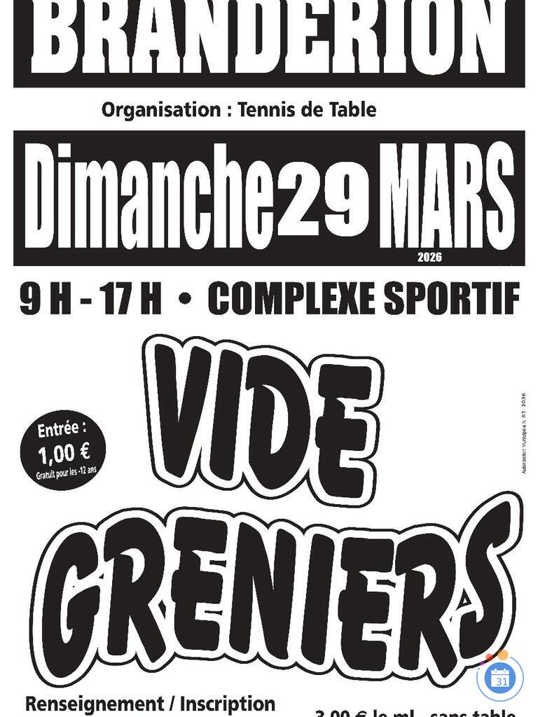 Image Vide grenier Branderion (photo 1)