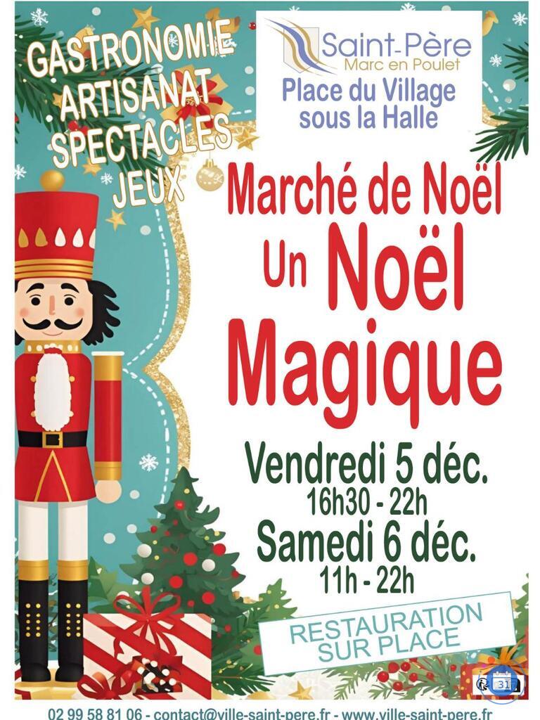 Image Marché de Noël - Un Noël magique (photo 1)