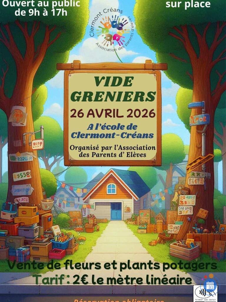Image Vide greniers APE des Délices - Clermont Créans (photo 1)
