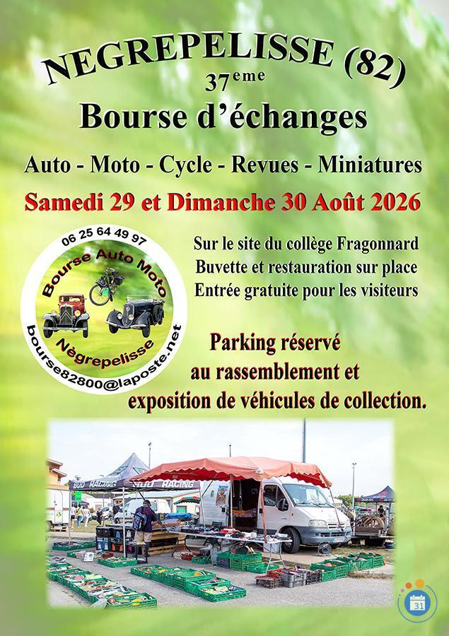 Image Bourse d'échanges Auto, Moto, Cycles et Miniatures (photo 1)