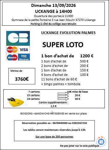 Image Loto Uckange Evolution palmes (photo 1)