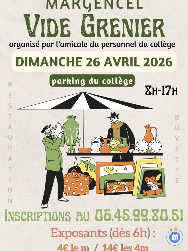 Image Vide grenier du collège Théodore Monod (photo 1)