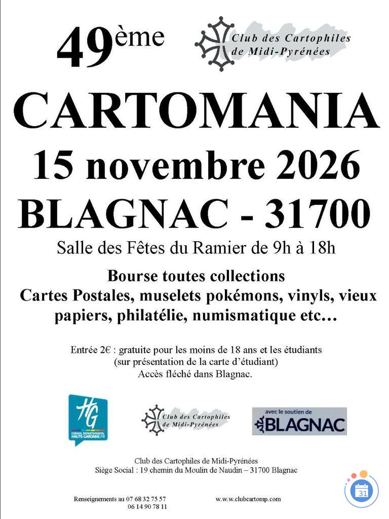 Image Cartomania bourse aux cartes postales et toutes collections (photo 1)
