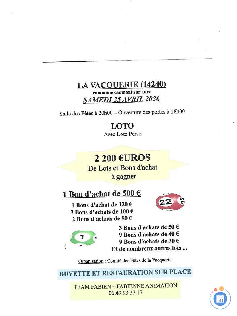 Image LOTO avec loto perso (photo 1)