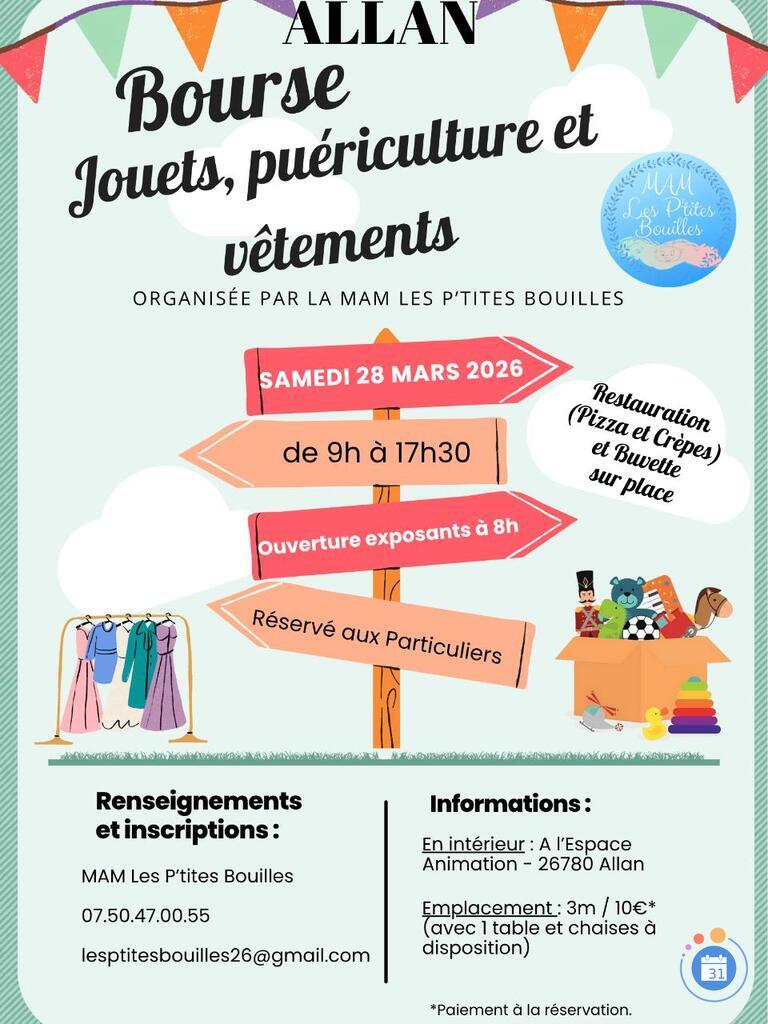 Image Bourse jouets, vêtements et puériculture (photo 1)