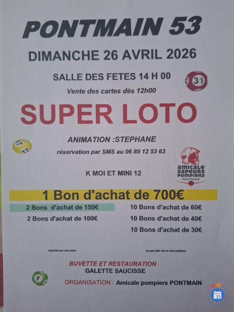 Image Super Loto Animation stéphane (photo 1)