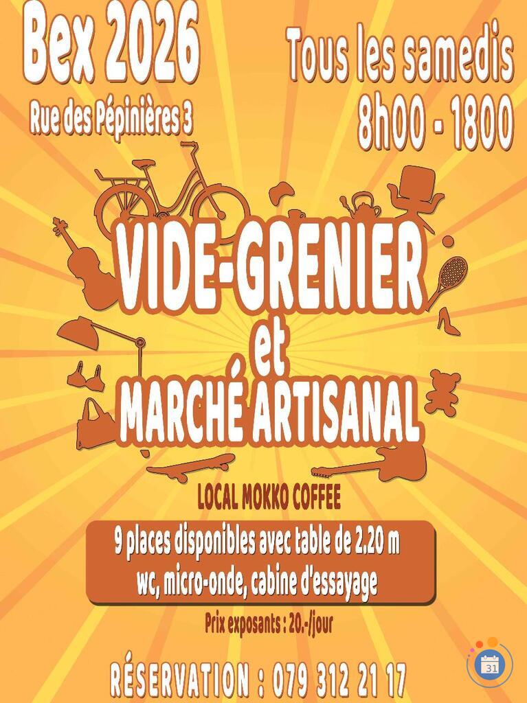 Image Vide grenier et marché artisanal (photo 1)