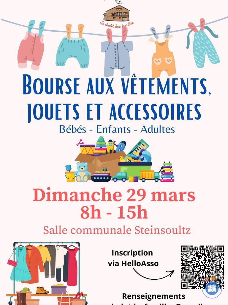 Image Bourse aux vêtements et jouets pour bébés enfants et adultes (photo 1)
