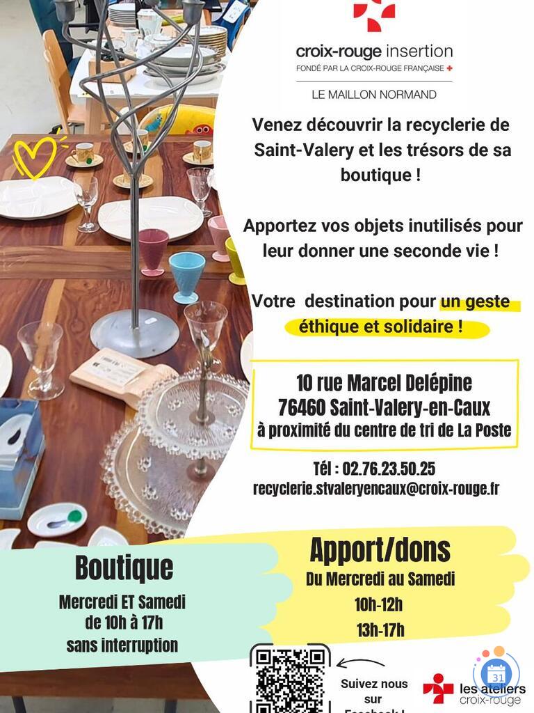 Image Boutique Solidaire de la Recyclerie Croix-Rouge Insertion (photo 1)