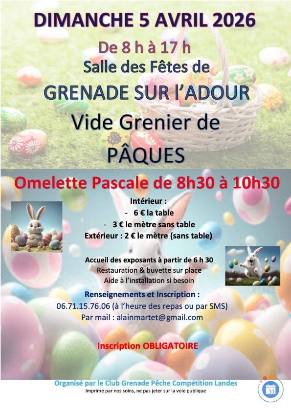 Image Vide Grenier de Pâques (photo 1)