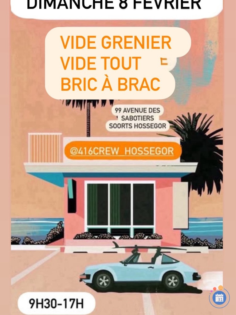 Image Vide grenier vide tout au 416 Crew Hossegor (photo 1)