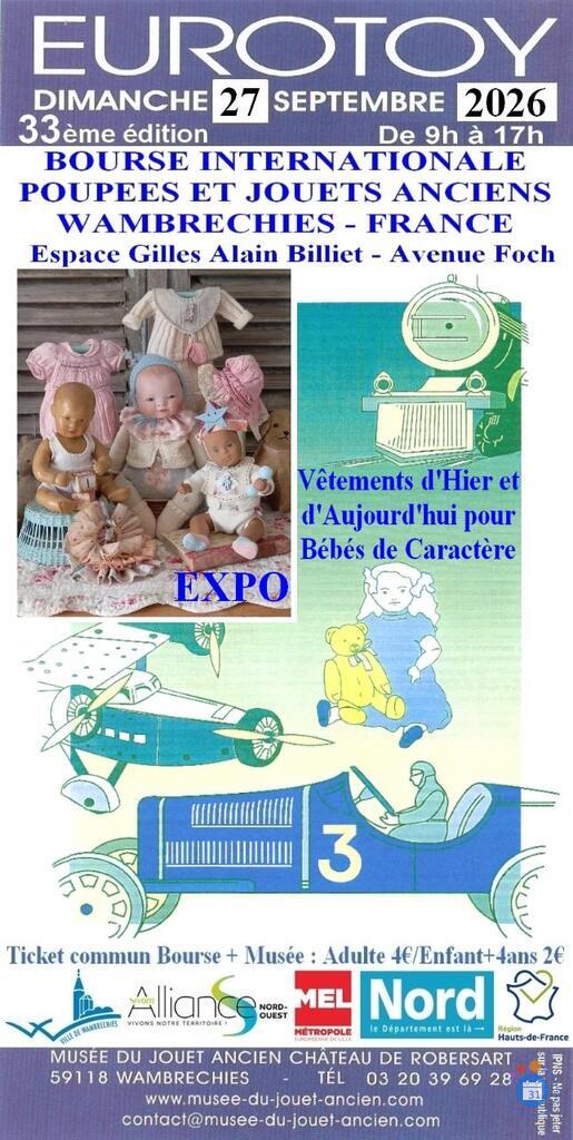 Image EUROTOY Bourse de poupées et jouets anciens (photo 1)