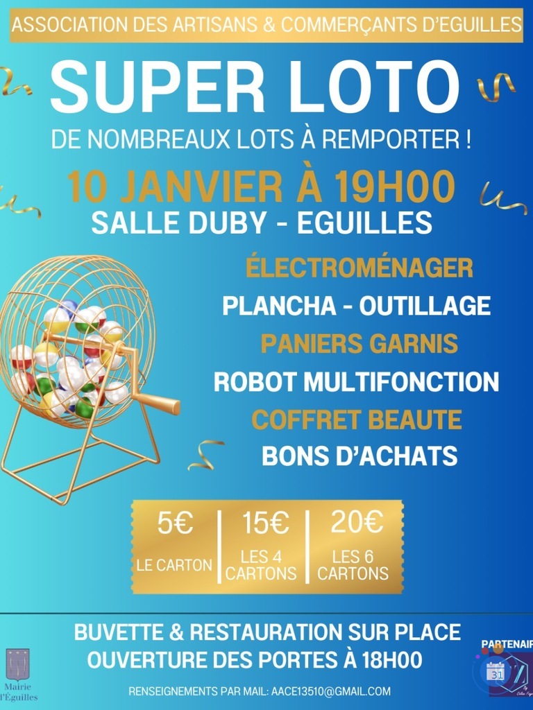 Image Super loto Eguilles 10 janvier (photo 1)