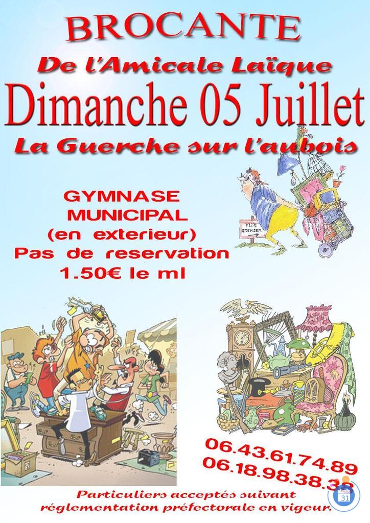 Image Brocante de l'Amicale Laique La Guerche (photo 1)