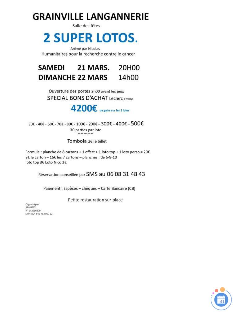 Image 2 Super Lotos humanitaires (photo 1)