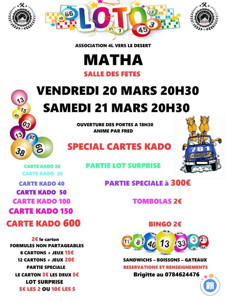 Image Super Loto a but humanitaire les 4L du désert (photo 1)