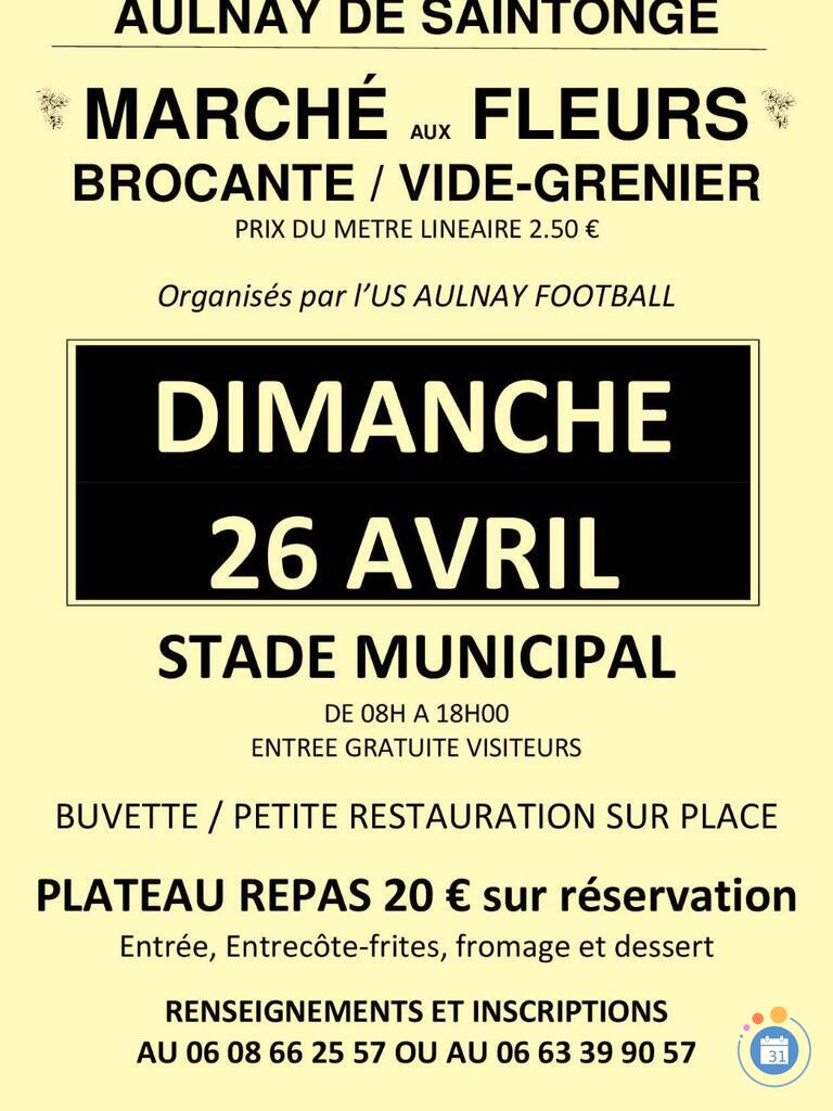 Image Brocante vide grenier marché aux fleurs (photo 1)