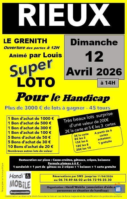 Image Super loto pour le handicap (photo 1)