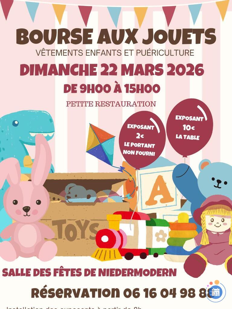 Image Bourse aux jouets, vêtements enfants et puériculture (photo 1)