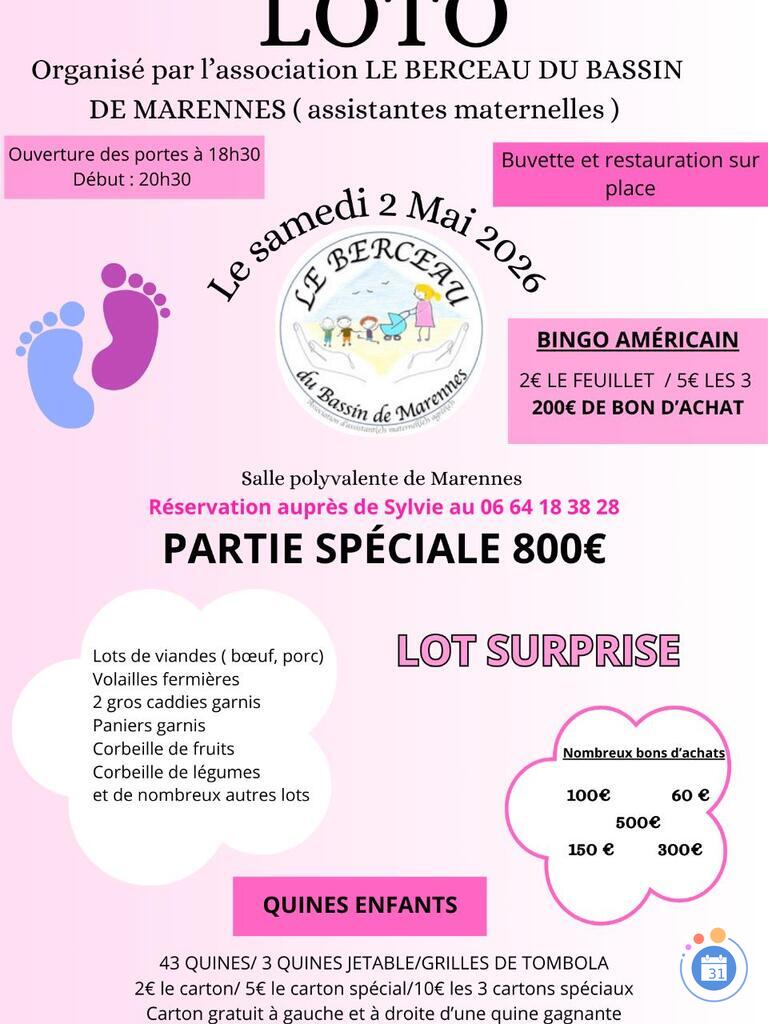 Image Loto des assistantes maternelles du bassin de Marennes (photo 1)