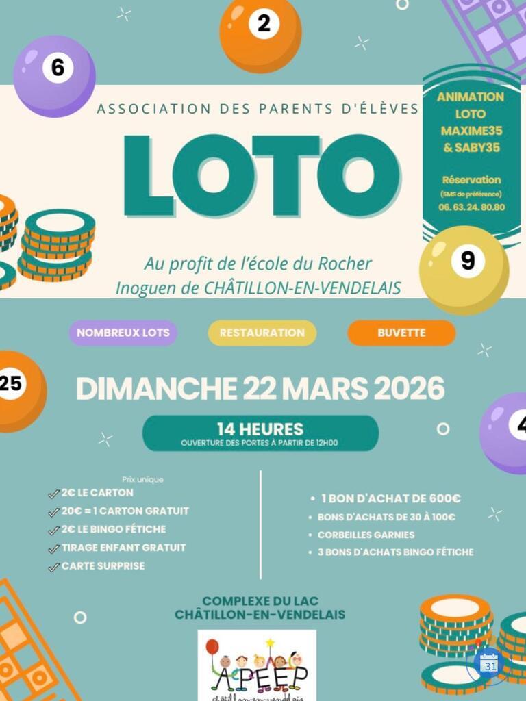 Image Super loto organisé par l’ape rocher inoguen (photo 1)