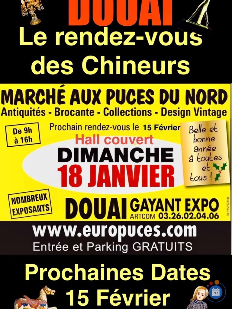 Image Marché aux Puces du Nord à Gayant Expo DOUAI (photo 1)