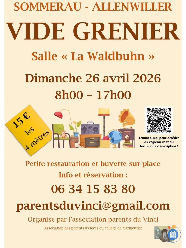 Image Vide Grenier - ALLENWILLER 67310 (photo 1)