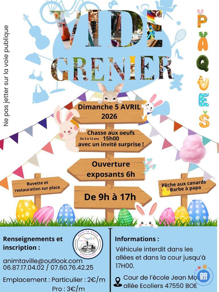 Image Vide grenier de pâques (photo 1)