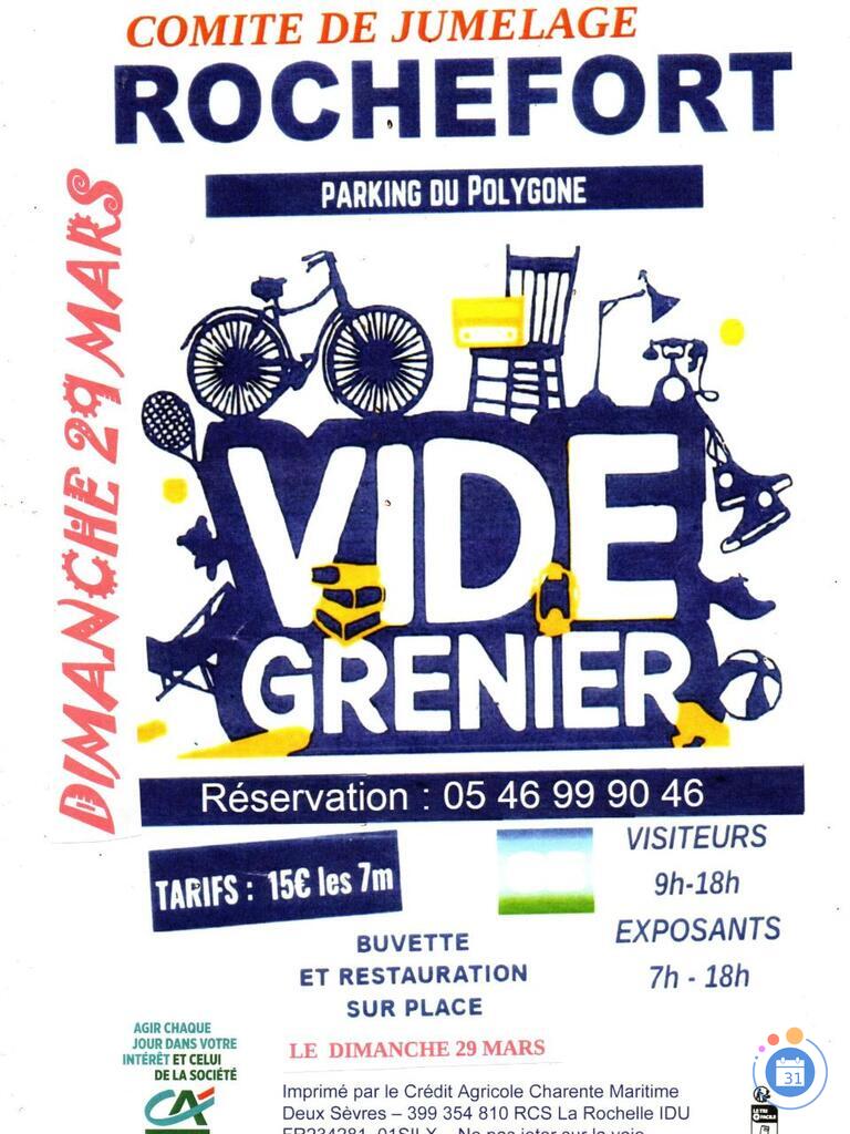 Image Vide-Greniers du COMITE de JUMELAGE de ROCHEFORT (photo 1)
